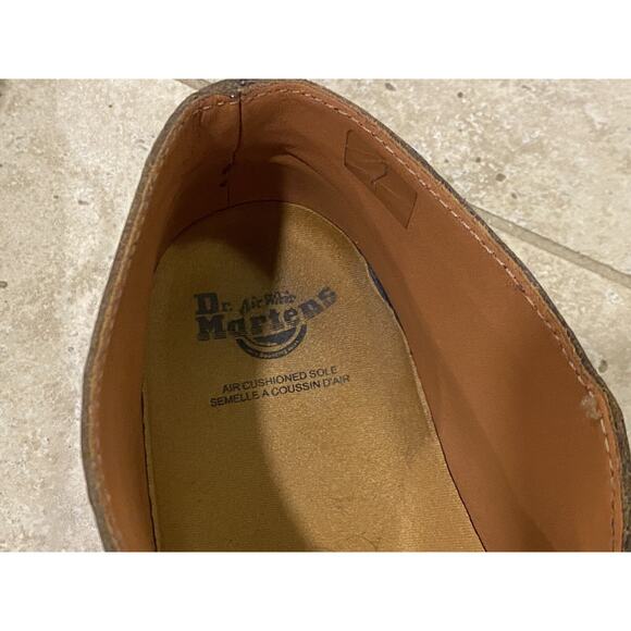 Dr Martens 1B61 Brown Leather Chukka Boots Men’s Size 13 Soft-Toe WORN 5X WOW - Picture 11 of 12